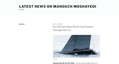 Desktop Screenshot of manouchehr-moshayedi.org